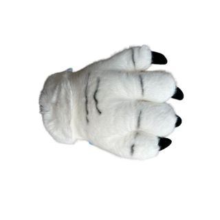 Obrázek z Rukavice tlapa bílého tygra plyš 29cm 
